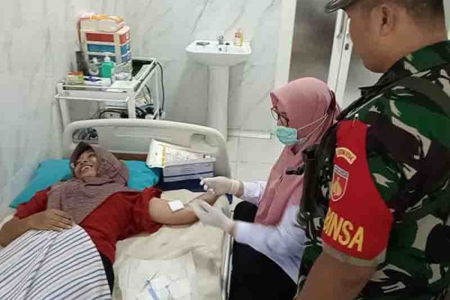 SUKSESKAN PROGRAM KB KES BABINSA KORAMIL 18/PAGENTAN MELAKSANAKAN PENDAMPINGAN DI UPTD PUSKESMAS 2 PAGENTAN