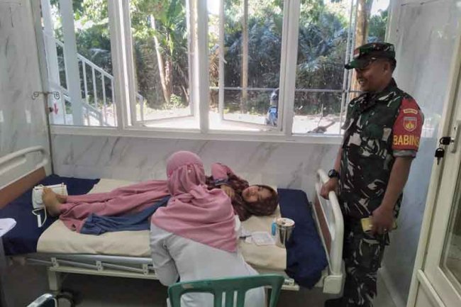 SUKSESKAN PROGRAM KB BABINSA KORAMIL 18/PAGENTAN DAMPINGI KEGIATAN PELAYANAN KB KES MKJP