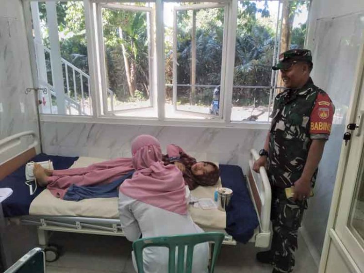 SUKSESKAN PROGRAM KB BABINSA KORAMIL 18/PAGENTAN DAMPINGI KEGIATAN PELAYANAN KB KES MKJP