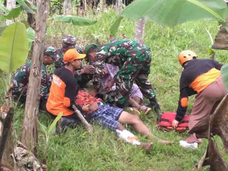 Babinsa Hadiri Pembentukan Dan Pelatihan Desa Tangguh Bencana