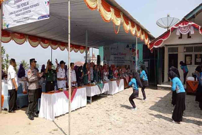 Danramil 18 Pagentan Hadiri Lomba Posyandu Tinhgkat Kabupaten 